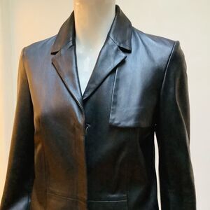 LAMB SKIN EUROPEAN JACKET COAT like new